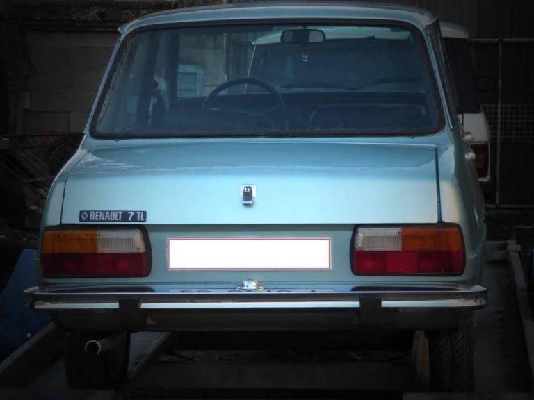 Vendu Renault 7 confort 1980