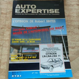 Auto expertise N°112 Citroën LN-LNA-LNA11