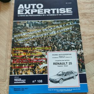 Auto Expertise N°108 Renault 25