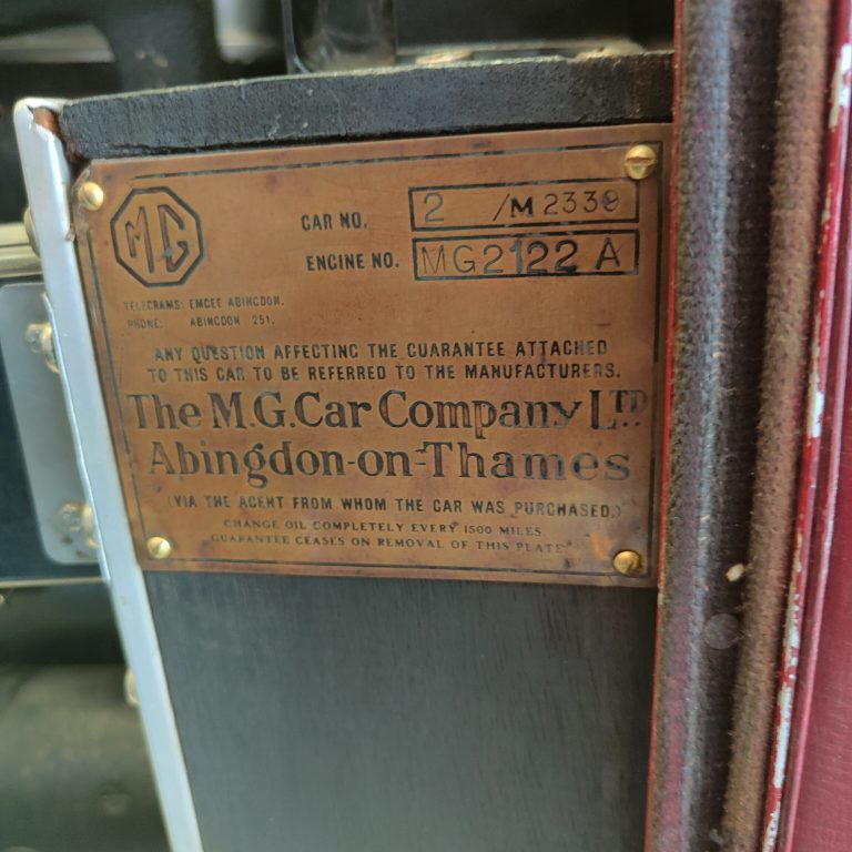 VENDU MG type M 1931