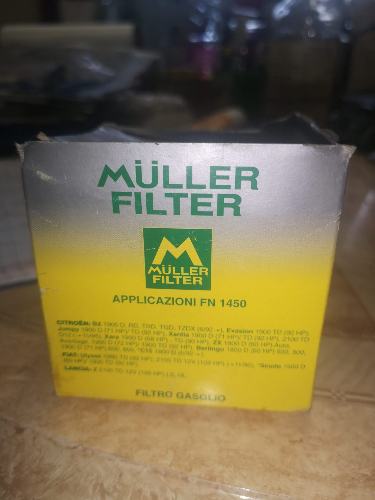 Filtre a Huile Muller FN1450