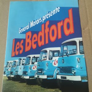 Brochure publicitaire d'occasion Les Bedford