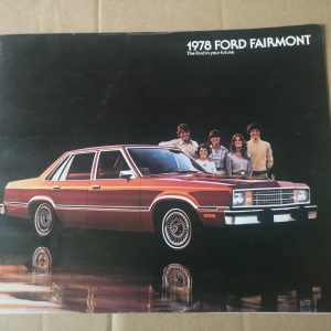 Brochure publicitaire d'occasion Ford Fairmont 1978