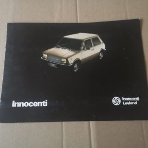 Brochure publicitaire d'occasion Leyland Innocenti 1978