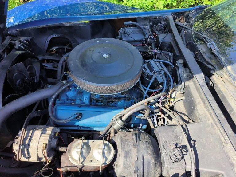 CORVETTE C3 1978 – L48 5.7L V8 – BRIGHT BLUE T-TOPS Peints , 960 exemplaires carte grise collection française, à terminer, pour la remise en route. 40200 klms au compteur
