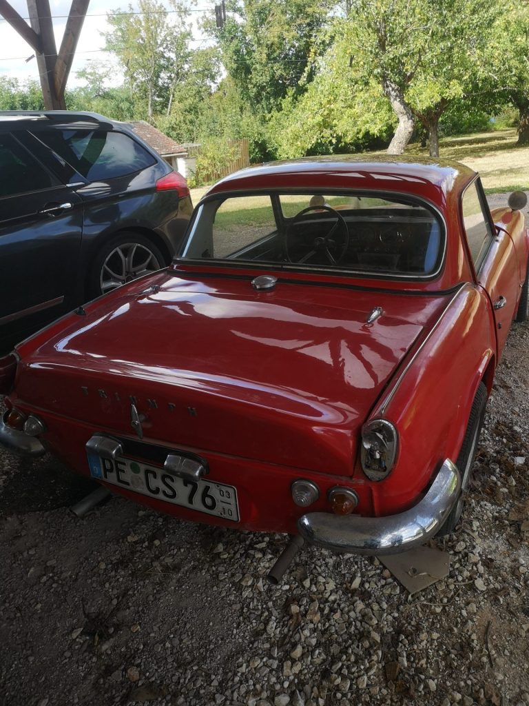 VENDU Triumph Spitfire Mk3 style GT Lemans 1969