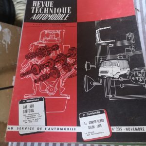 Revue technique Daf 600/ Daffodil N°235