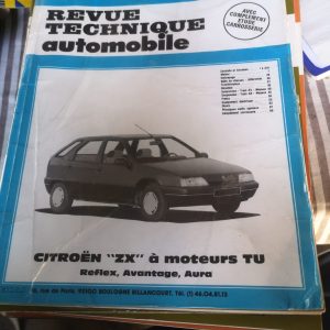 Revue technique automobile ZX