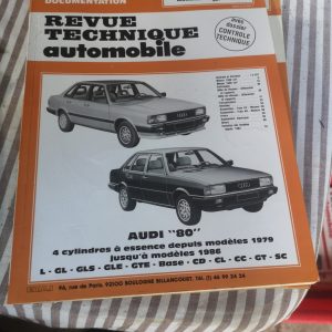 Revue technique automobile Audi 80