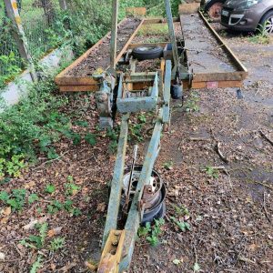 Vendu Remorque porte voiture double essieux