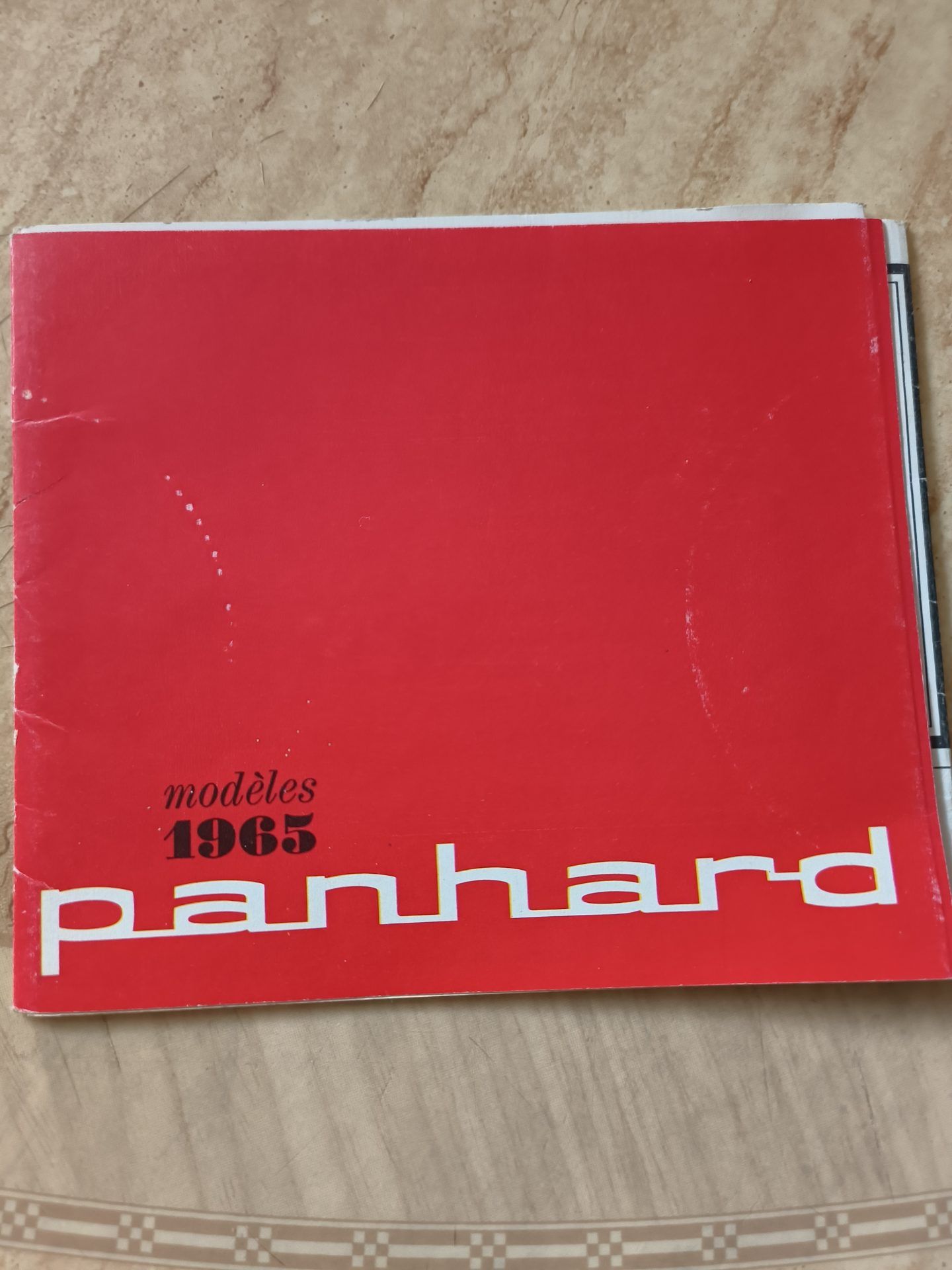 Publicité Panhard 1965