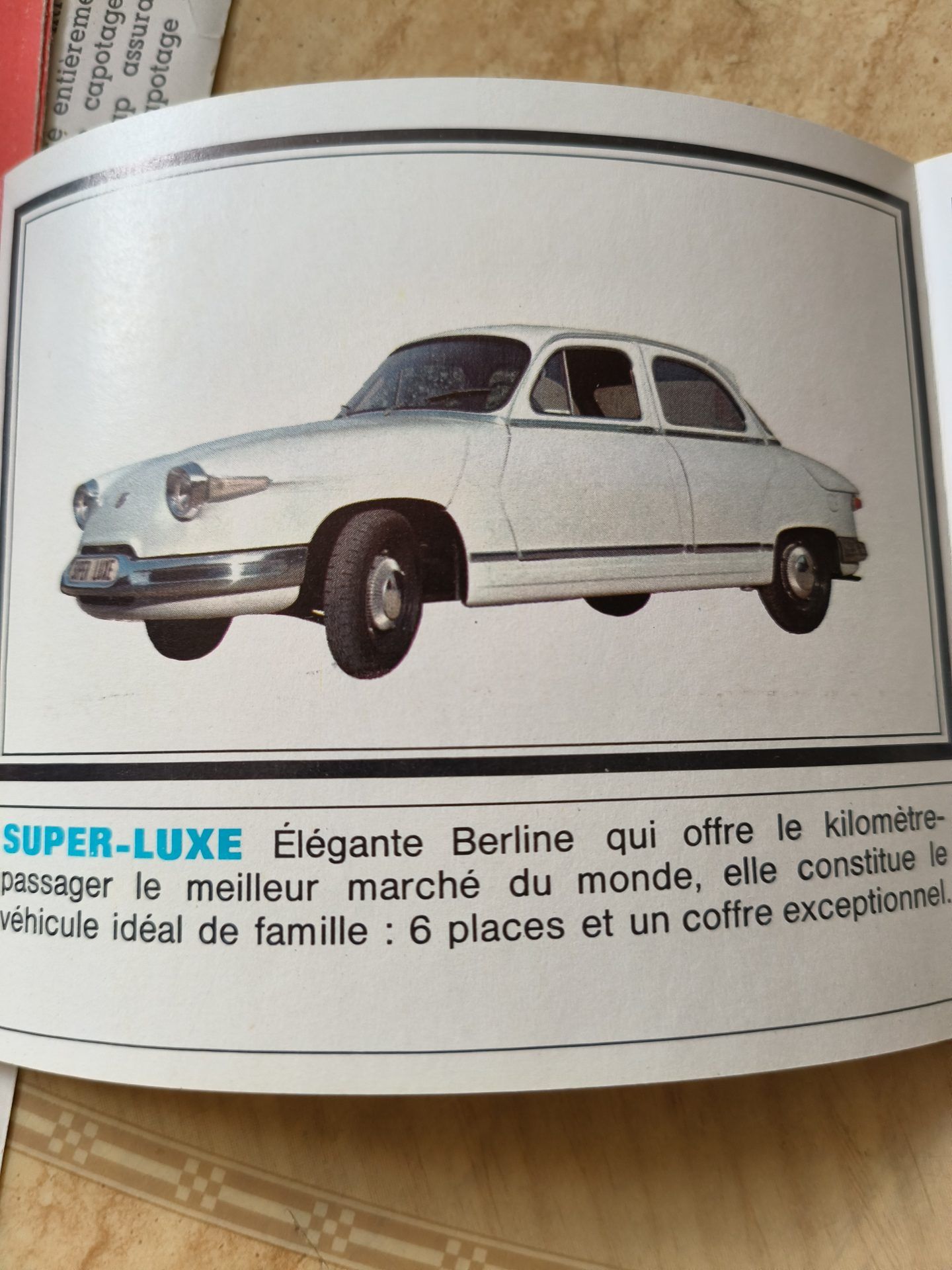 Publicité Panhard 1965 – Image 2
