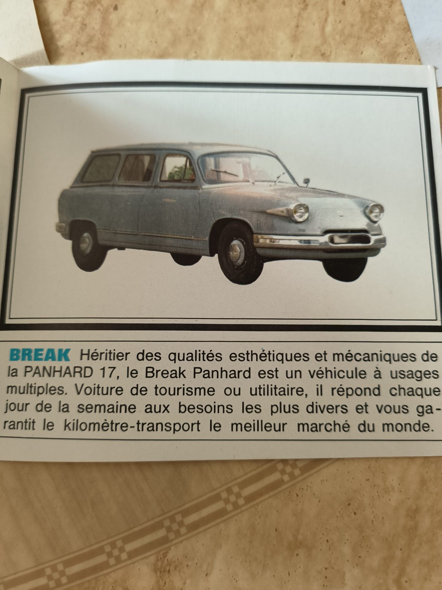 Publicité Panhard 1965 – Image 4