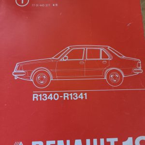 Manuel de réparation carrosserie Renault 18Renault