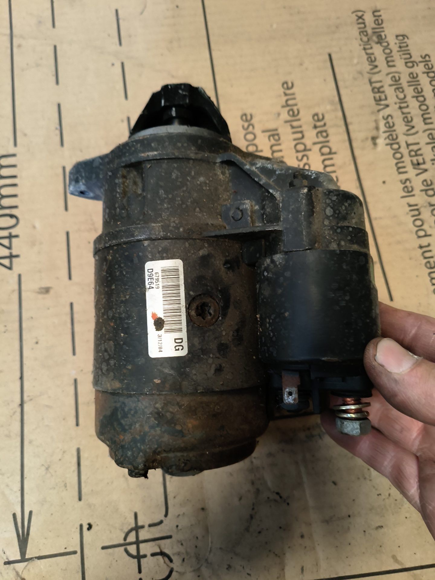 Démarreur 12V – 9 dents – Peugeot / Citroën – Réf. LSM 02204 – Image 2