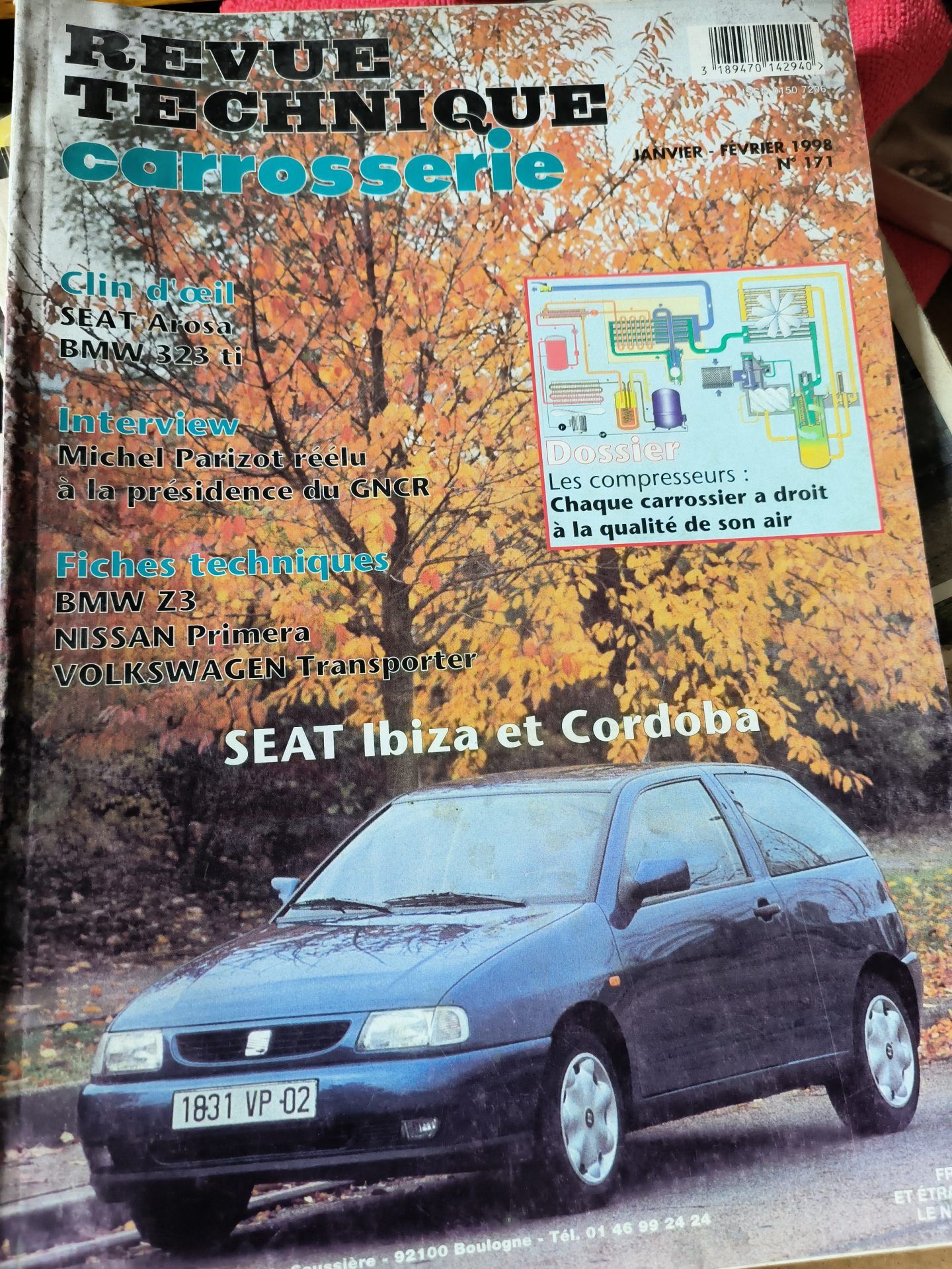 RTA carrosserie Seat Ibiza et cordoba