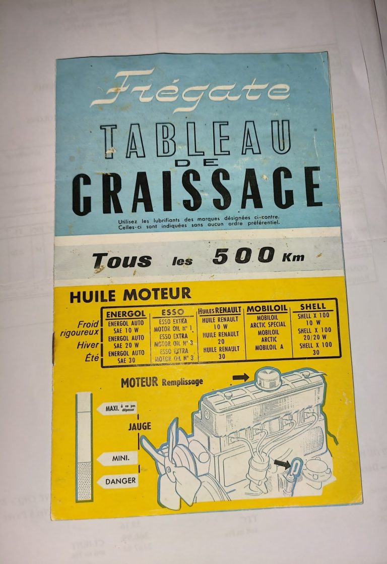 Renault Frégate affaire 1956
