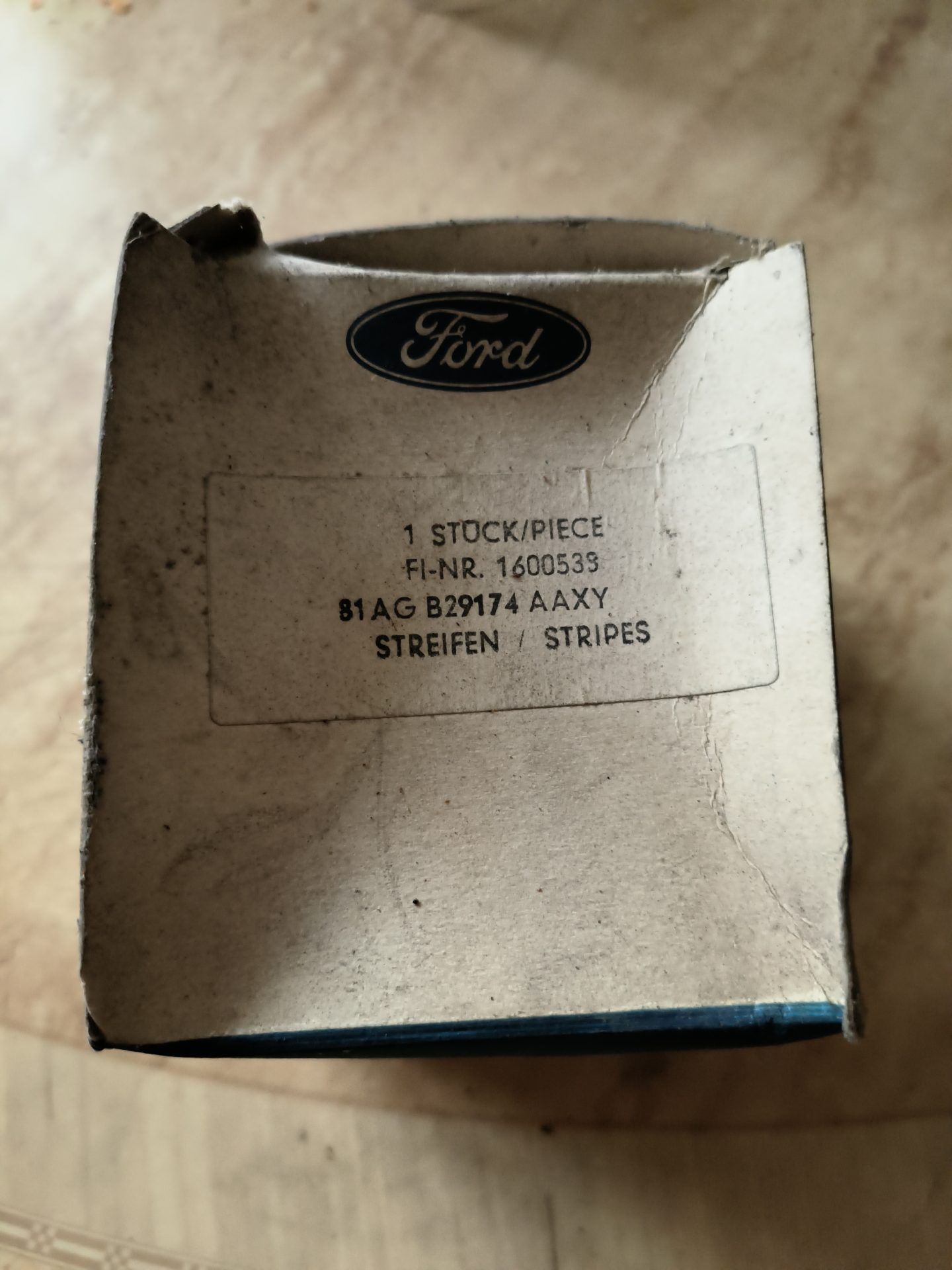 Bande décorative Ford d’origine – Réf. 81AG B29174 AAXY – Neuve – Image 2
