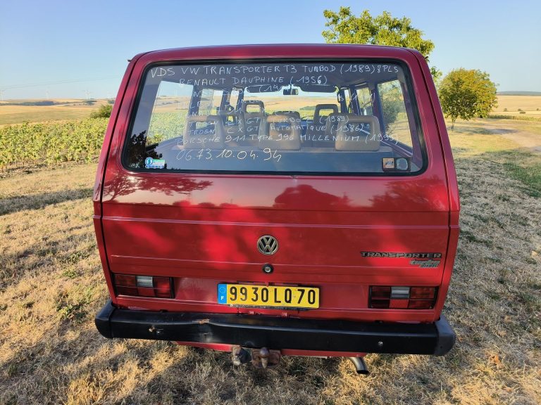 VOLKSWAGEN T3 TRANSPORTER 1.6 TURBO DIESEL – 1989 – 8 PLACES